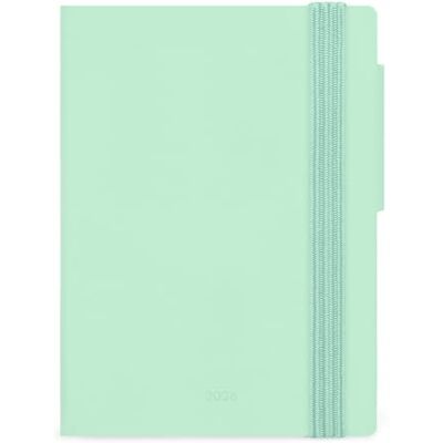 Legami Agenda Settimanale Mini 2026, Pastel Mint, 12 Mesi, Rubrica Inclusa, Chiusura con Elastico, Diario da Gennaio 2026 a Dicembre 2026, in Carta FSC Certificata, 8 x 10 cm Legami Agenda Settimanale Mini 2026, Pastel Mint, 12 Mesi, Rubrica Inclusa, Chiusura con Elastico, Diario da Gennaio 2026 a Dicembre 2026, in Carta FSC Certificata, 8 x 10 cm