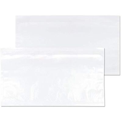 Blake Purely Packaging 235 x 132 mm 30 Mu Polietilene Polypost Stacca e sigilla (PDE30) Trasparente, Confezione da 1000 Blake Purely Packaging 235 x 132 mm 30 Mu Polietilene Polypost Stacca e sigilla (PDE30) Trasparente, Confezione da 1000