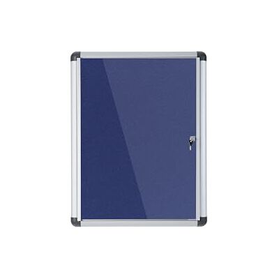 Bi-Office Vetrina in Feltro Enclore Extra, 710x971/9/A4, Blu Bi-Office Vetrina in Feltro Enclore Extra, 710x971/9/A4, Blu