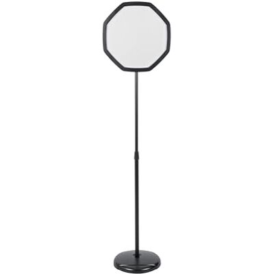 Bi-Office Segno Del Pavimento Ottagonale, Nero, Cancellabile A Secco, 300x1650mm Bi-Office Segno Del Pavimento Ottagonale, Nero, Cancellabile A Secco, 300x1650mm