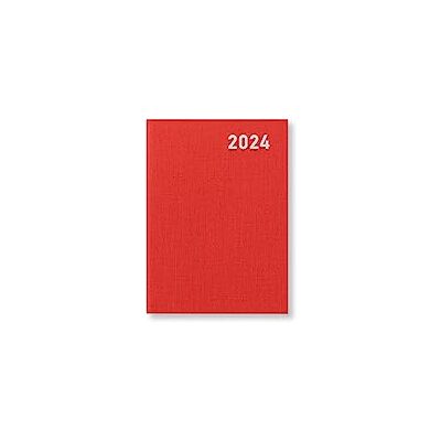 Letts of London Letts Principal Mini Pocket Agenda giornaliera 2024 rossa Letts of London Letts Principal Mini Pocket Agenda giornaliera 2024 rossa