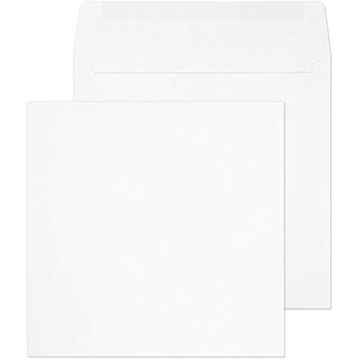 Blake Everyday 170 x 170 mm 100 g/m2 Quadrato Gommato () Bianco, Confezione da 500 Blake Everyday 170 x 170 mm 100 g/m2 Quadrato Gommato () Bianco, Confezione da 500