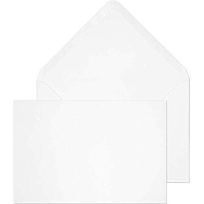 Blake Everyday 133 x 197 mm 120 g/m2 Invito formale Gommato () Bianco ultra wove, Confezione da 500 Blake Everyday 133 x 197 mm 120 g/m2 Invito formale Gommato () Bianco ultra wove, Confezione da 500