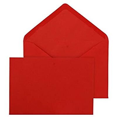 Blake Everyday 133 x 197 mm 100 g/m2 Invito formale Gommato () Rosso, Confezione da 500 Blake Everyday 133 x 197 mm 100 g/m2 Invito formale Gommato () Rosso, Confezione da 500