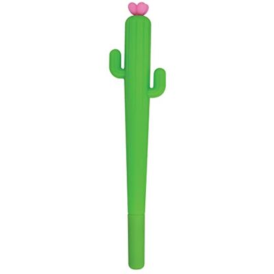 Legami Penna Gel, a Forma di Cactus, Ø Punta 0,5 mm, Inchiostro Nero, Legami Penna Gel, a Forma di Cactus, Ø Punta 0,5 mm, Inchiostro Nero,