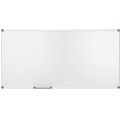 MAUL Lavagna magnetica 2000 PRO, superficie smaltata, antigraffio, lavagna magnetica da parete con portapenne, cancellabile a secco (100 x 200 cm) MAUL Lavagna magnetica 2000 PRO, superficie smaltata, antigraffio, lavagna magnetica da parete con portapenne, cancellabile a secco (100 x 200 cm)