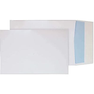 Blake Everyday 352 x 250 x 25 mm 140 g/m2 Tasca espandibile Stacca e sigilla () Bianco, Confezione da 500 Blake Everyday 352 x 250 x 25 mm 140 g/m2 Tasca espandibile Stacca e sigilla () Bianco, Confezione da 500