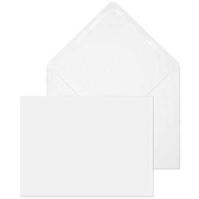 Blake Everyday 159 x 210 mm 100 g/m2 Invito formale Gommato () Bianco, Confezione da 500 Blake Everyday 159 x 210 mm 100 g/m2 Invito formale Gommato () Bianco, Confezione da 500
