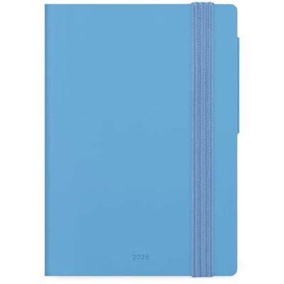 Legami Agenda Giornaliera Small 2026, Retro Blue, 12 Mesi, Chiusura con Elastico, Diario da Gennaio 2026 a Dicembre 2026, in Carta FSC Certificata, 9.5 x 13.5 cm Legami Agenda Giornaliera Small 2026, Retro Blue, 12 Mesi, Chiusura con Elastico, Diario da Gennaio 2026 a Dicembre 2026, in Carta FSC Certificata, 9.5 x 13.5 cm