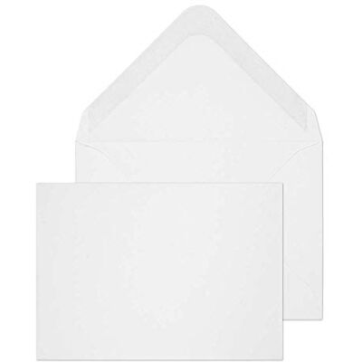 Blake Everyday 83 x 112 mm 90 g/m2 Invito formale Gommato () Bianco, Confezione da 500 Blake Everyday 83 x 112 mm 90 g/m2 Invito formale Gommato () Bianco, Confezione da 500