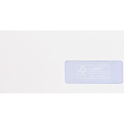 Pigna Edera Strip 500 buste bianche 110x230mm Pigna Edera Strip 500 buste bianche 110x230mm