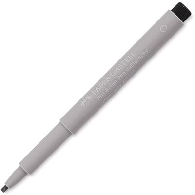 Faber-Castell FC167972 India Ink Pitt Artist Calligraphy Penne Grigio caldo III Faber-Castell FC167972 India Ink Pitt Artist Calligraphy Penne Grigio caldo III