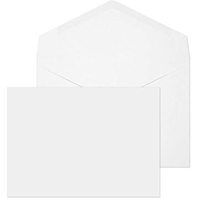 Blake Everyday 162 x 229 mm 100 g/m2 Invito formale Gommato () Bianco, Confezione da 500 Blake Everyday 162 x 229 mm 100 g/m2 Invito formale Gommato () Bianco, Confezione da 500