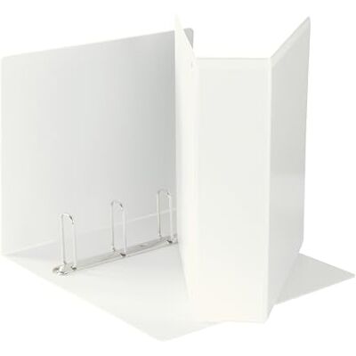 Esselte Raccoglitore a Display in PP Personalizzabile (2 tasche) Anelli 4- 65 a Q Formato Maxi Bianco Esselte Raccoglitore a Display in PP Personalizzabile (2 tasche) Anelli 4- 65 a Q Formato Maxi Bianco