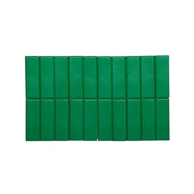 MAUL Facetterand pro Magneti rettangolari in plastica infrangibile, 1 kg, 53 x 18 x 10 mm, confezione da 20, colore: Verde MAUL Facetterand pro Magneti rettangolari in plastica infrangibile, 1 kg, 53 x 18 x 10 mm, confezione da 20, colore: Verde