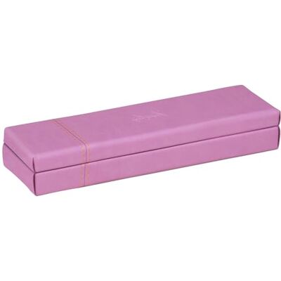 Rhodia Portapenne Lilla 21 x 5,5 x 3 cm cuciture sellaio arancioni esterno in simil cuoio Collezione Home Office rama Organizzazione per ufficio & archiviazione di design Rhodia Portapenne Lilla 21 x 5,5 x 3 cm cuciture sellaio arancioni esterno in simil cuoio Collezione Home Office rama Organizzazione per ufficio & archiviazione di design