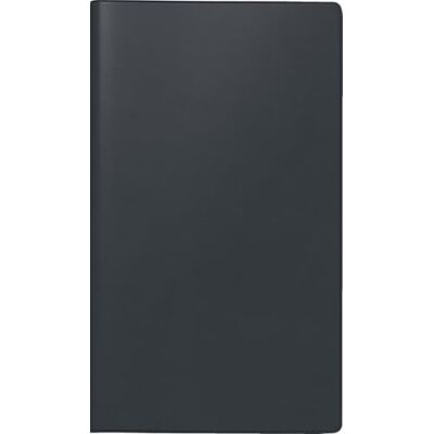 BRUNNEN Agenda tascabile mod. 755 2026 A6 orizzontale, pelle, nero BRUNNEN Agenda tascabile mod. 755 2026 A6 orizzontale, pelle, nero
