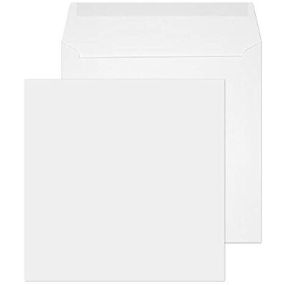 Blake Everyday 160 x 160 mm 100 g/m2 Quadrato Gommato () Bianco, Confezione da 500 Blake Everyday 160 x 160 mm 100 g/m2 Quadrato Gommato () Bianco, Confezione da 500