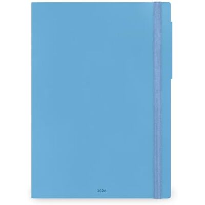 Legami Agenda Settimanale Maxi 2026, Retro Blue, 12 Mesi, Chiusura con Elastico, Diario da Gennaio 2026 a Dicembre 2026, in Carta FSC Certificata, 19.5 x 26.5 cm Legami Agenda Settimanale Maxi 2026, Retro Blue, 12 Mesi, Chiusura con Elastico, Diario da Gennaio 2026 a Dicembre 2026, in Carta FSC Certificata, 19.5 x 26.5 cm