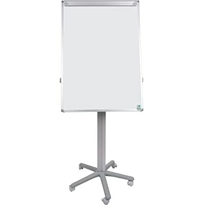 Bi-Office Lavagna Portablocco Mobile Earth, Cavalletto Treppiedi Ecologico, Superficie Cancellabile a Secco e Magnetica, Struttura Grigia, 700 x 1000 mm (Euro) Bi-Office Lavagna Portablocco Mobile Earth, Cavalletto Treppiedi Ecologico, Superficie Cancellabile a Secco e Magnetica, Struttura Grigia, 700 x 1000 mm (Euro)