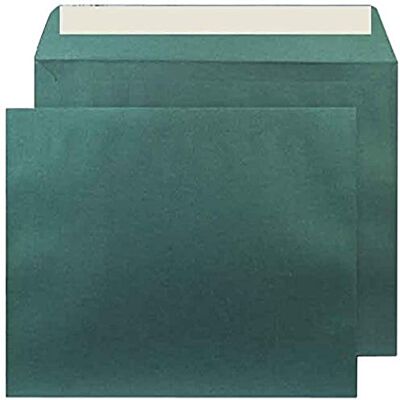 Blake Shine Pearlescent 229 x 324 mm 120 g/m2 Portafoglio Stacca e sigilla () Verde foresta, Confezione da 500 Blake Shine Pearlescent 229 x 324 mm 120 g/m2 Portafoglio Stacca e sigilla () Verde foresta, Confezione da 500