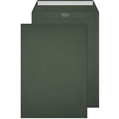 Blake creative Colour C4 229 x 324 mm in pelle, chiusura autoadesiva, colore: Nero Graphite Grey Blake creative Colour C4 229 x 324 mm in pelle, chiusura autoadesiva, colore: Nero Graphite Grey