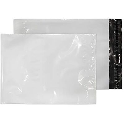 Blake Purely Packaging 240 x 320 mm 70 Mu Polietilene Polypost Stacca e sigilla () Bianco, Confezione da 500 Blake Purely Packaging 240 x 320 mm 70 Mu Polietilene Polypost Stacca e sigilla () Bianco, Confezione da 500