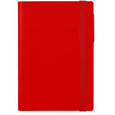 Legami Agenda 2025 Settimanale Medium, 12 Mesi, Diario da Gennaio 2025 a Dicembre 2025, Chiusura con Elastico, Planner Mensile Gennaio 2026, Taschina Finale, Rubrica, 12 x 18 cm, Radiant Red Legami Agenda 2025 Settimanale Medium, 12 Mesi, Diario da Gennaio 2025 a Dicembre 2025, Chiusura con Elastico, Planner Mensile Gennaio 2026, Taschina Finale, Rubrica, 12 x 18 cm, Radiant Red