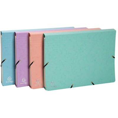 Exacompta Aquarel Organizer tascabile, 34 x 24,5 cm, 12 sezioni, colori assortiti, confezione da 4 Exacompta Aquarel Organizer tascabile, 34 x 24,5 cm, 12 sezioni, colori assortiti, confezione da 4