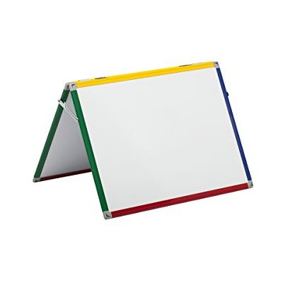Bi-Office Schoolmate Desktop, Lavagna Per Bambini Da Tavolo, Lavagna Bianca Magnetica Portatile, Bifacciale Con Lato Quadrettato E Un Lato Liscio, Con Cornice Multicolore, 60x45cm Bi-Office Schoolmate Desktop, Lavagna Per Bambini Da Tavolo, Lavagna Bianca Magnetica Portatile, Bifacciale Con Lato Quadrettato E Un Lato Liscio, Con Cornice Multicolore, 60x45cm