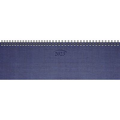 BRUNNEN Calendario settimanale modello 777 2023 formato foglio 32,6 x 10,2 cm, blu BRUNNEN Calendario settimanale modello 777 2023 formato foglio 32,6 x 10,2 cm, blu