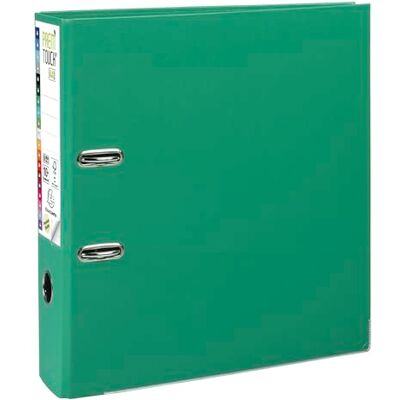 Exacompta Classeur a levier prem'touch interieur et exterieur en polypropylene dos 80mm a4 maxi Exacompta Classeur a levier prem'touch interieur et exterieur en polypropylene dos 80mm a4 maxi