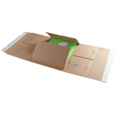 Blake VITA Packaging 455 x 320 mm 120Copertura per libri Stacca e sigilla () Kraft, Confezione da 25 Blake VITA Packaging 455 x 320 mm 120Copertura per libri Stacca e sigilla () Kraft, Confezione da 25