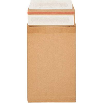 Blake VITA Packaging 229 x 162 x 40 mm 130 g/m2 Busta da spedizione in carta Kraft Stacca e sigilla () Marrone naturale, Confezione da 125 Blake VITA Packaging 229 x 162 x 40 mm 130 g/m2 Busta da spedizione in carta Kraft Stacca e sigilla () Marrone naturale, Confezione da 125
