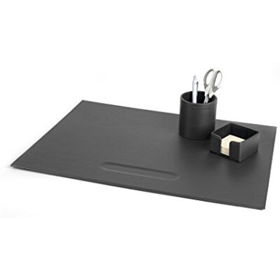 Pavo Premium "Chic" Kit da scrivania in pelle, colore: Nero Pavo Premium "Chic" Kit da scrivania in pelle, colore: Nero