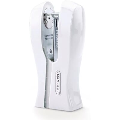 Rapesco Pinzatrice Salva Spazio, Capacità 20 Fogli, Bianco Rapesco Pinzatrice Salva Spazio, Capacità 20 Fogli, Bianco