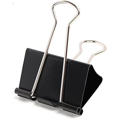 POERMA 60 Pezzi Fermacarte, Clip Fermacarte Metallo da 32 mm Pinzette Cancelleria per la Scuola, Articoli per la Casa, 12 per Scatola, 5 Scatole POERMA 60 Pezzi Fermacarte, Clip Fermacarte Metallo da 32 mm Pinzette Cancelleria per la Scuola, Articoli per la Casa, 12 per Scatola, 5 Scatole