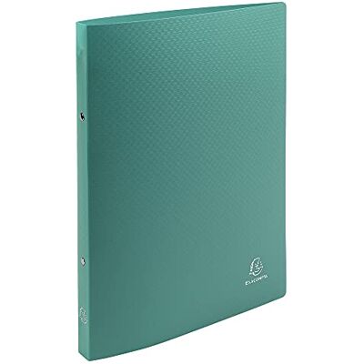 Exacompta Confezione da 5 Raccoglitori Opak Polipropilene Opaco 0.5 mm 2 Anelli Tondi 15 mm Dorso 20 mm F.to Esterno 25x32 cm per A4 Colore: Verde Scuro Exacompta Confezione da 5 Raccoglitori Opak Polipropilene Opaco 0.5 mm 2 Anelli Tondi 15 mm Dorso 20 mm F.to Esterno 25x32 cm per A4 Colore: Verde Scuro