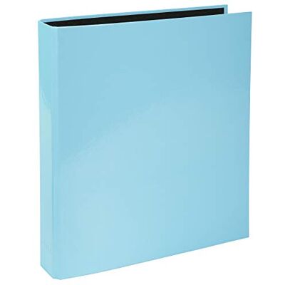 Exacompta rif. 54568E Cartone da 10 raccoglitori rigidi a 2 anelli a D da 25 mm, dorso 40 mm, acquerello, dimensioni esterne: 31,5 x 27 cm, formato A4, colore: blu pastello Exacompta rif. 54568E Cartone da 10 raccoglitori rigidi a 2 anelli a D da 25 mm, dorso 40 mm, acquerello, dimensioni esterne: 31,5 x 27 cm, formato A4, colore: blu pastello