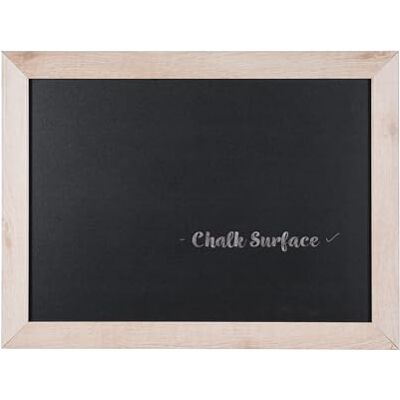 Bi-Office , Lavagna Nera Per Gesso Kamashi Bianco, Cornice MDF Pino bianco, 90 x 60 cm Bi-Office , Lavagna Nera Per Gesso Kamashi Bianco, Cornice MDF Pino bianco, 90 x 60 cm