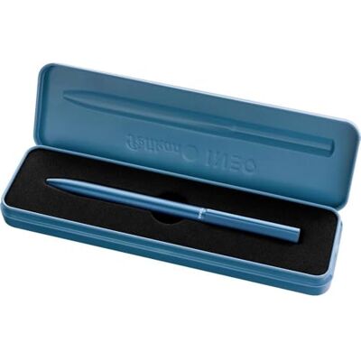 Pelikan , Penna A Sfera Ineo, Colore Blu Oceano, Inchiostro Blu Ricaricabile, Finitura Metallica Satinata, Confezione con Astuccio Incluso, Made in Germany Pelikan , Penna A Sfera Ineo, Colore Blu Oceano, Inchiostro Blu Ricaricabile, Finitura Metallica Satinata, Confezione con Astuccio Incluso, Made in Germany
