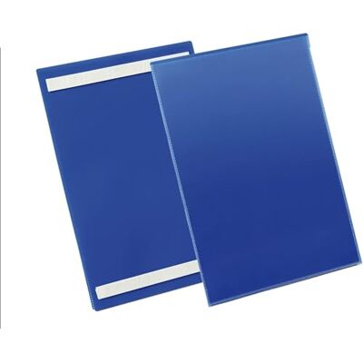 Durable Busta con bande adesive, 223x313x1,7 mm (LxHxP), blu, confezione da 50 pezzi Durable Busta con bande adesive, 223x313x1,7 mm (LxHxP), blu, confezione da 50 pezzi