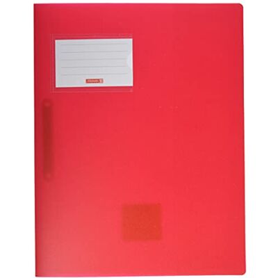 BRUNNEN Fact Cartelletta in polipropilene formato A4, (24 x 34 cm), con gradiente cromatico, semitrasparente Rot BRUNNEN Fact Cartelletta in polipropilene formato A4, (24 x 34 cm), con gradiente cromatico, semitrasparente Rot