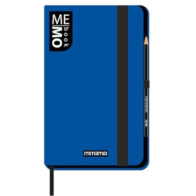Mitama Taccuino Large BLU MEMO BOOK NOTEBOOK Copertina Soft Touch Tasca interna + Matita Inclusa Fogli a Quadretti 5 mm 13 x 21 cm Mitama Taccuino Large BLU MEMO BOOK NOTEBOOK Copertina Soft Touch Tasca interna + Matita Inclusa Fogli a Quadretti 5 mm 13 x 21 cm