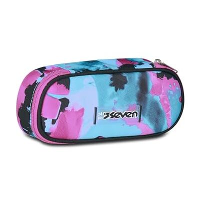 Seven Bustina Scuola Round Plus QUICK GRAFFITI GIRL, Multicolore Graffiti, Taschino Interno con Zip e Passanti Elastici Portapenne, Accessori Zaino, Media, Bambina e Ragazza Seven Bustina Scuola Round Plus QUICK GRAFFITI GIRL, Multicolore Graffiti, Taschino Interno con Zip e Passanti Elastici Portapenne, Accessori Zaino, Media, Bambina e Ragazza