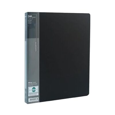 Pentel Recycology Ala con 40 tasche, colore: nero Pentel Recycology Ala con 40 tasche, colore: nero
