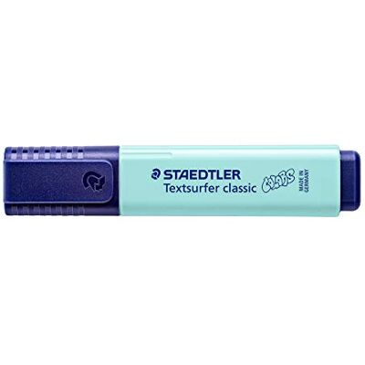 Staedtler textsurfer Classic 364 Edition Colors – Evidenziatore punta smussata 1 A 5 mm Menta, 10 Pezzi Staedtler textsurfer Classic 364 Edition Colors – Evidenziatore punta smussata 1 A 5 mm Menta, 10 Pezzi