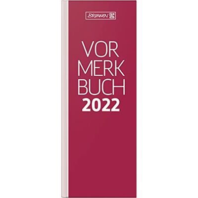 BRUNNEN Calendario da tavolo modello 785, 1 pagina = 1 giorno, 11,0 x 29,7 cm, nastro rosso, calendario 2022 BRUNNEN Calendario da tavolo modello 785, 1 pagina = 1 giorno, 11,0 x 29,7 cm, nastro rosso, calendario 2022