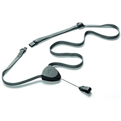 Durable Cordoncino Flex con chiocciola yo-yo, sgancio di sicurezza, filo retrattile, lunghezza cordoncino regolabile, nero, conf. da 10 pezzi Durable Cordoncino Flex con chiocciola yo-yo, sgancio di sicurezza, filo retrattile, lunghezza cordoncino regolabile, nero, conf. da 10 pezzi
