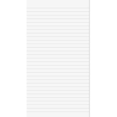 BRUNNEN Carta millimetrata, 80 g/mq, A4, a righe 25, 50 fogli, bianco BRUNNEN Carta millimetrata, 80 g/mq, A4, a righe 25, 50 fogli, bianco